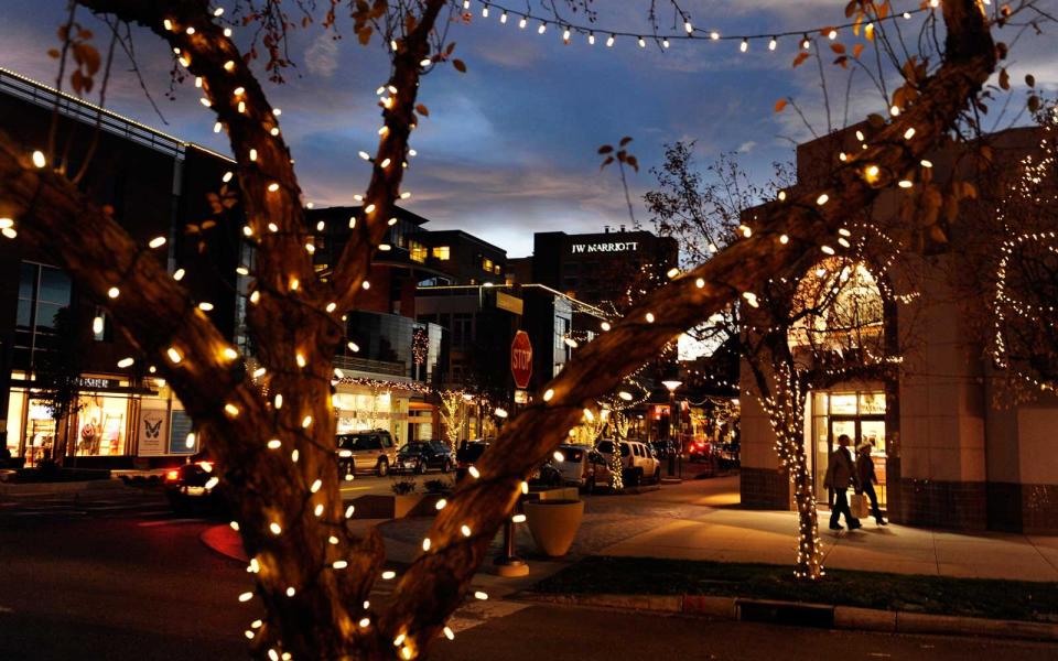 The Cherry Creek North shopping district