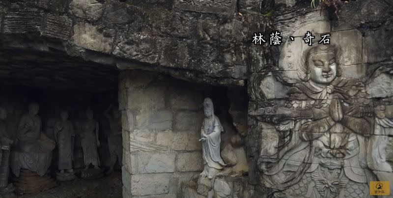 位於台南的佛門聖地「楠西萬佛寺」，素有台版吳哥窟的美稱（圖／翻攝自《僧伽林頻道_法藏法師》頻道）