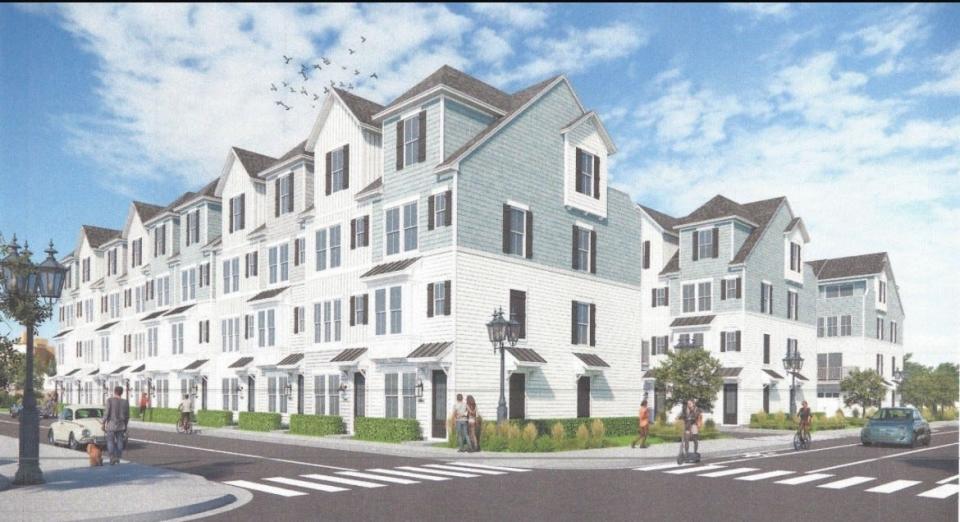 K. Hovnanian plans to build 24 townhouses on the site of the former Offshore Motel in Seaside Heights.
