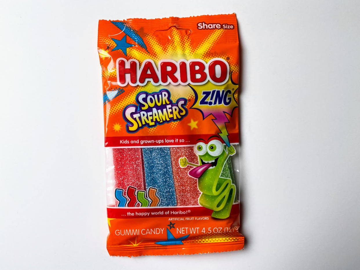 Haribo sour streamers