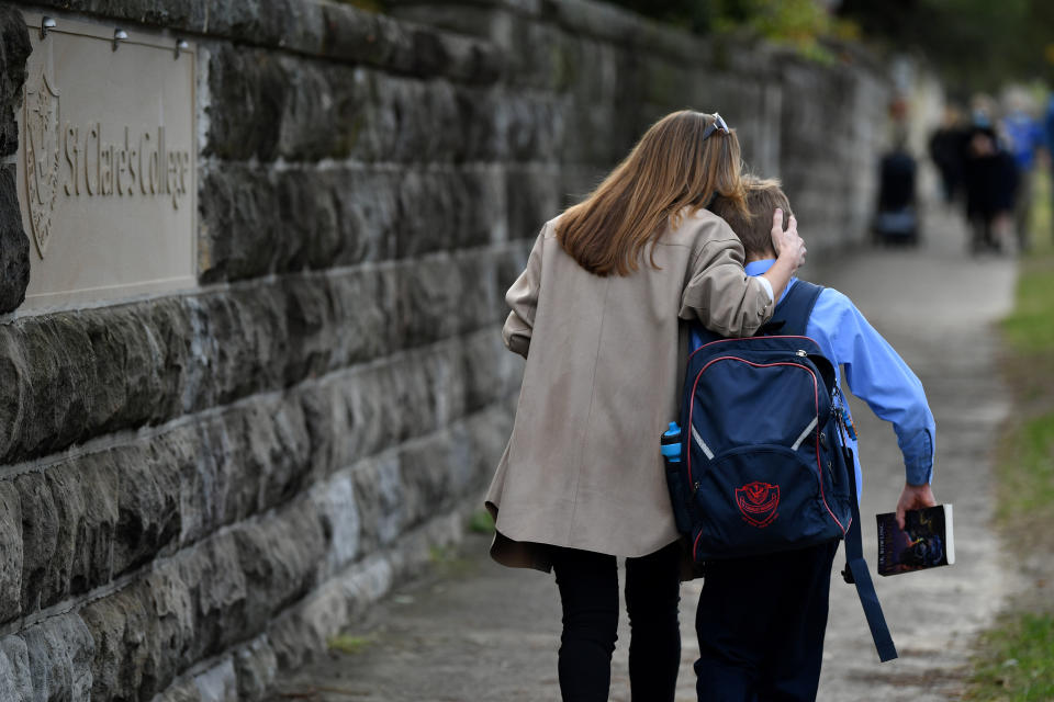 Children from age 12 and up will be offered Pfizer jabs from next month. Source: AAP