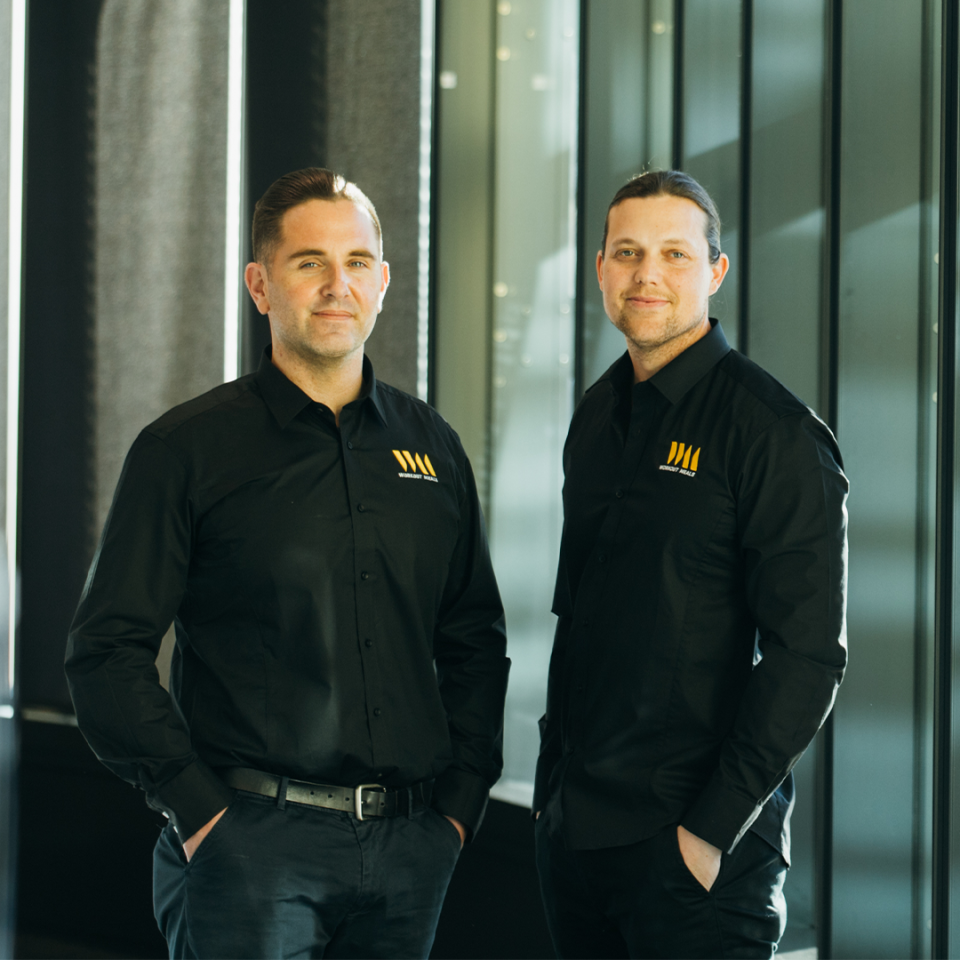 Founders Tomi Jurlina and Dean Deakin. Image: Supplied