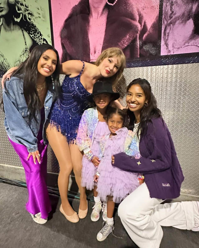 Vanessa Bryant Dons Kobe Bryant, Taylor Swift Jacket for 'Eras Tour