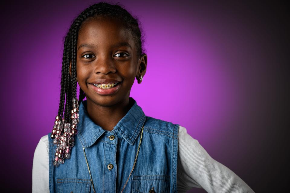 Future Black History Maker: Aria Smalls, 9, attends William H. Owen Elementary and is good at being a friend and taking photos.
