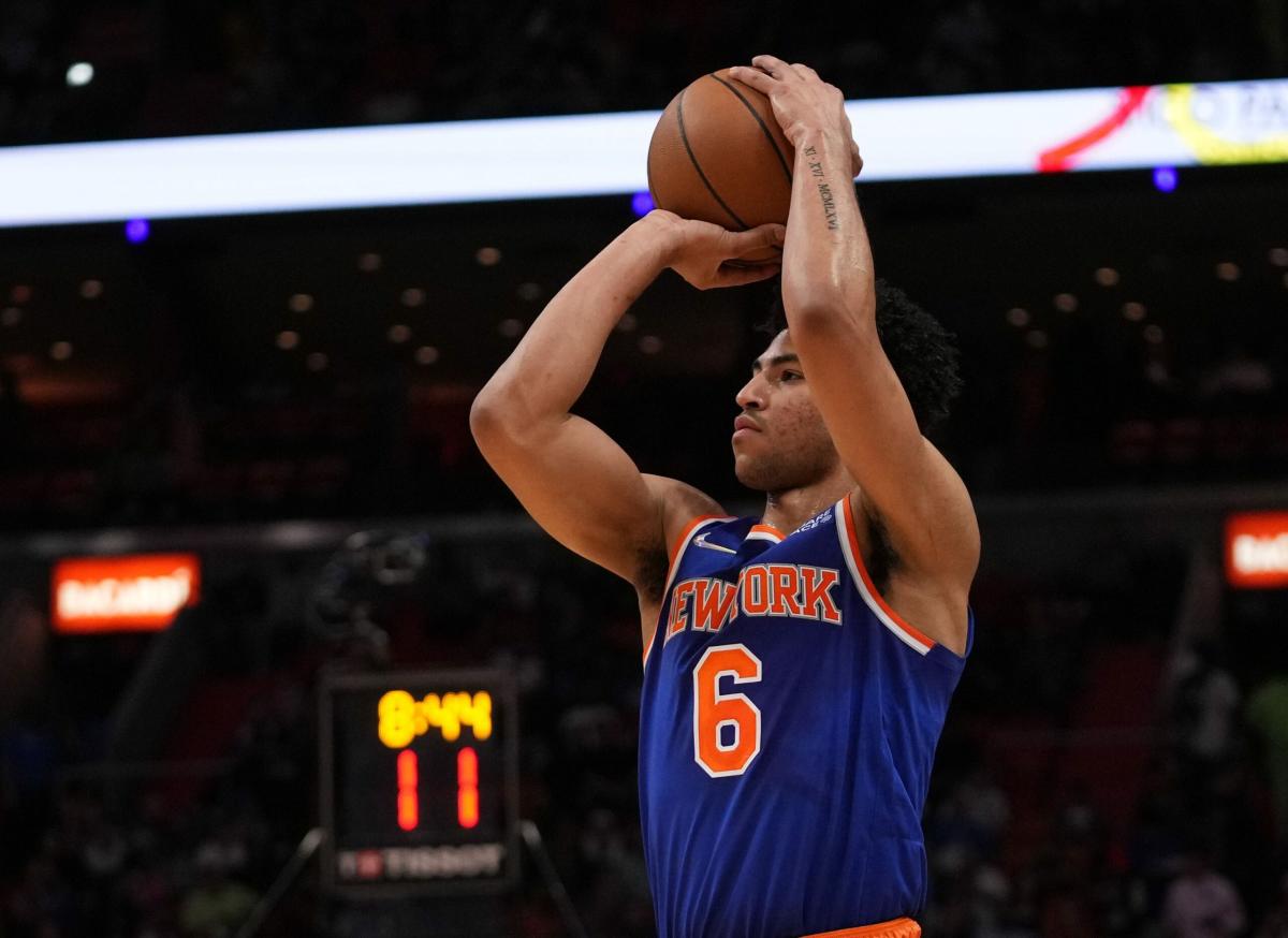 Knicks' Miles McBride drops 39 points on G League assignment