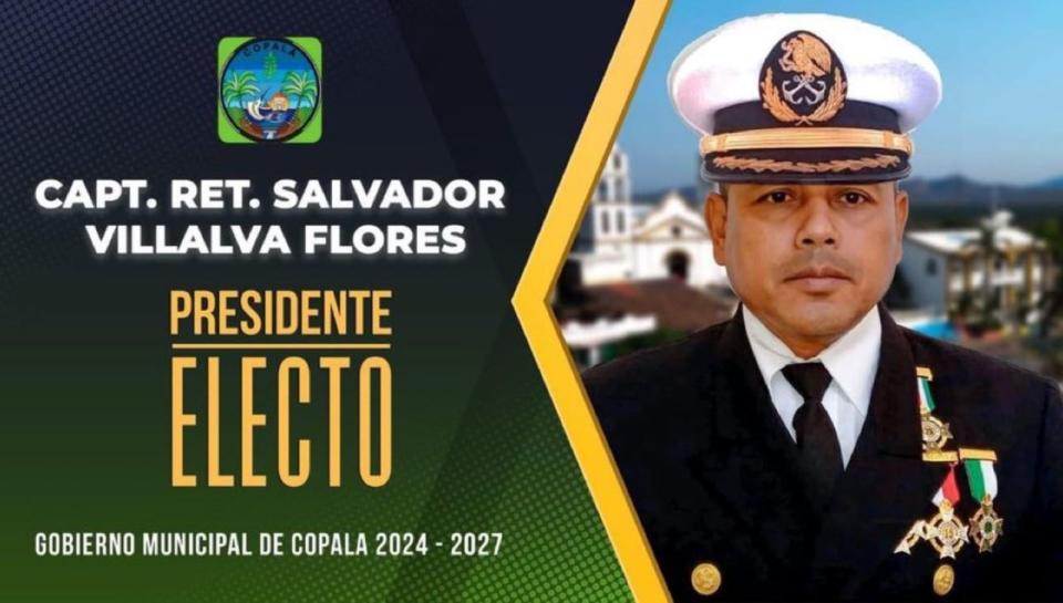 弗洛雷斯（Salvador Villalva Flores）才剛當選市長，就在公車上遭槍殺身亡。（翻攝自社群平台X）