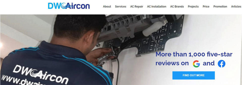 Aircon servicing - DWAircon