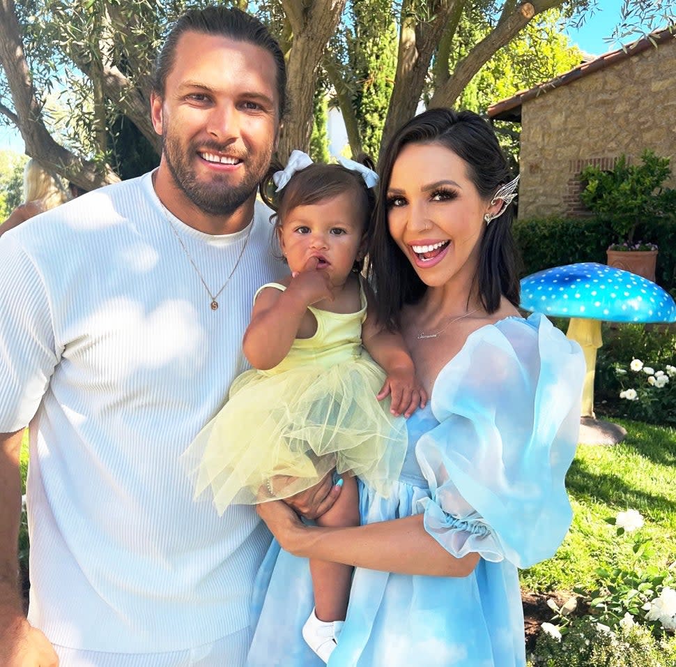 Scheana Shay, Brock Davies and Summer