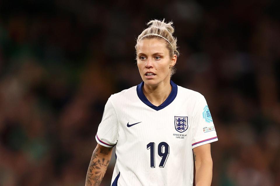 Rachel Daly made her final international appearance on April 9 against Ireland (The FA via Getty Images)