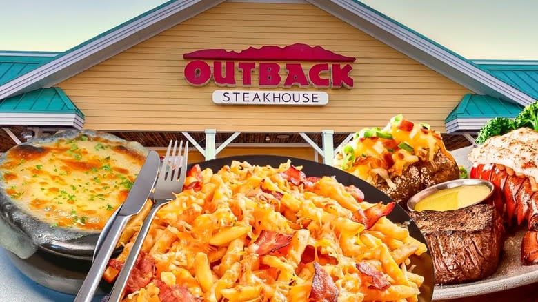 Outback Steakhouse food