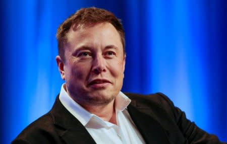 FILE PHOTO: Tesla and SpaceX CEO Elon Musk participates in a