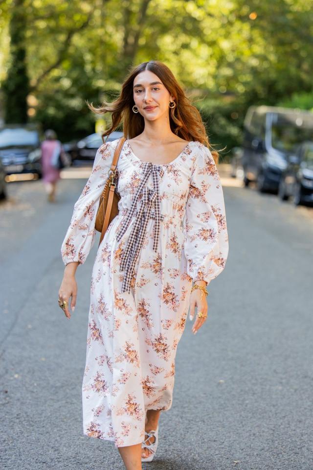 We've spotted this affordable midi dress *everywhere* at fashion week