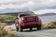 <p>What goes for the Chevrolet Silverado usually goes for the <a href="https://www.caranddriver.com/gmc/sierra-1500" rel="nofollow noopener" target="_blank" data-ylk="slk:GMC Sierra;elm:context_link;itc:0;sec:content-canvas" class="link ">GMC Sierra</a>. So, it's no surprise that GM's new Duramax 3.0-liter, turbo-diesel inline-six is offered on the Sierra just as it is on the Silverado. And it's backed by the same 10-speed automatic transmission. We could have just written exactly what we wrote about the Silverado here, but we just care too damned much to do that.</p><ul><li>Base price: $45,385</li><li>Engine: 277-hp turbocharged 3.0-liter diesel inline-6 engine, 10-speed automatic transmission</li><li>EPA Fuel Economy combined/city/highway: 26/23/30 mpg (2WD)</li><li>Max Towing: 9200 lb (RWD Crew Cab Short Box)</li></ul><p><a class="link " href="https://www.caranddriver.com/gmc/sierra-1500/specs" rel="nofollow noopener" target="_blank" data-ylk="slk:MORE SIERRA 1500 SPECS;elm:context_link;itc:0;sec:content-canvas">MORE SIERRA 1500 SPECS</a></p>