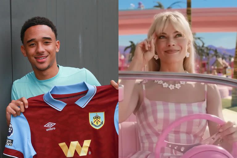 El Burnley presentó a Aaron Ramsey con un video de Barbie y revolucionó las redes