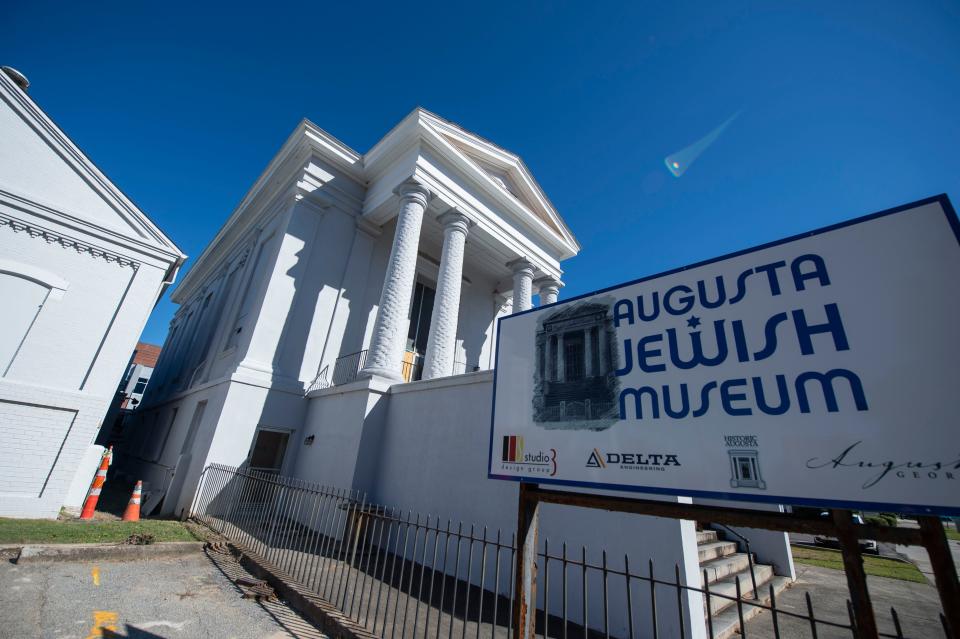 The Augusta Jewish Museum on Tuesday, Nov. 9, 2021. 
