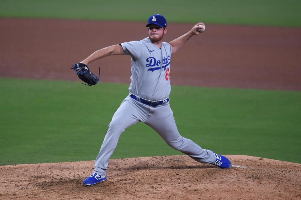 Los Angeles Dodgers pitcher Caleb Ferguson had Tommy John surgery after injuring his pitching elbow on Sept. 15.