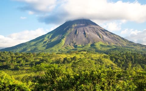 the Arenal volcano - Credit: istock