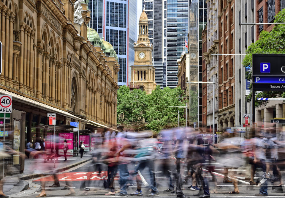 Calle de Sidney. Foto: Getty Images. 