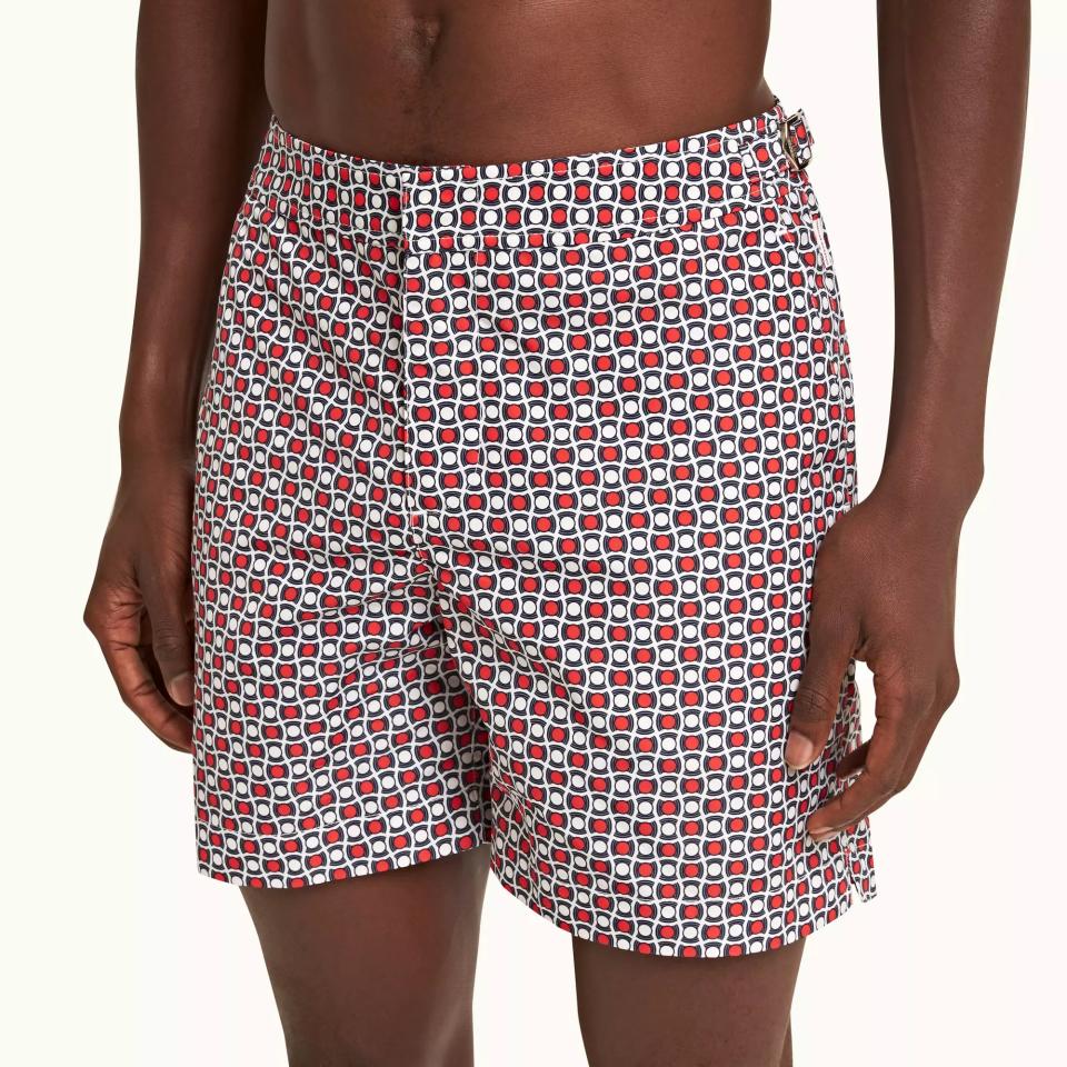 designer swim trunks mens