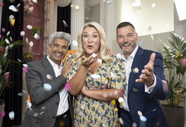 Strictly's Sara Davies teams up with Fred Sirieix for new wedding