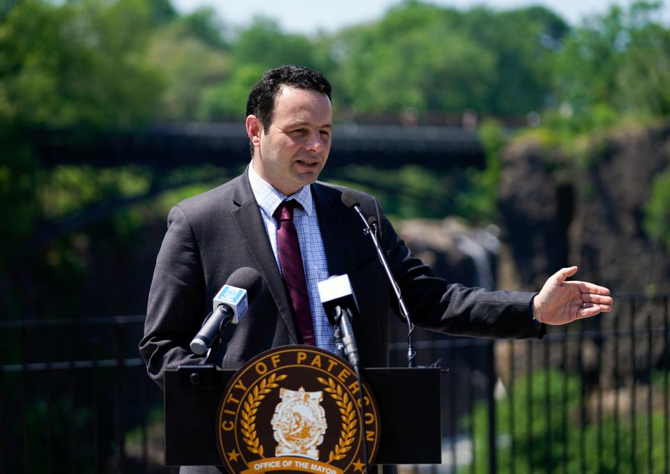 Paterson Mayor Andre Sayegh announced during a press conference that the city will receive a Clear Communities Grant, nearly $200,000, as part of an anti-litter campaign on Wednesday, May 26, 2021. 