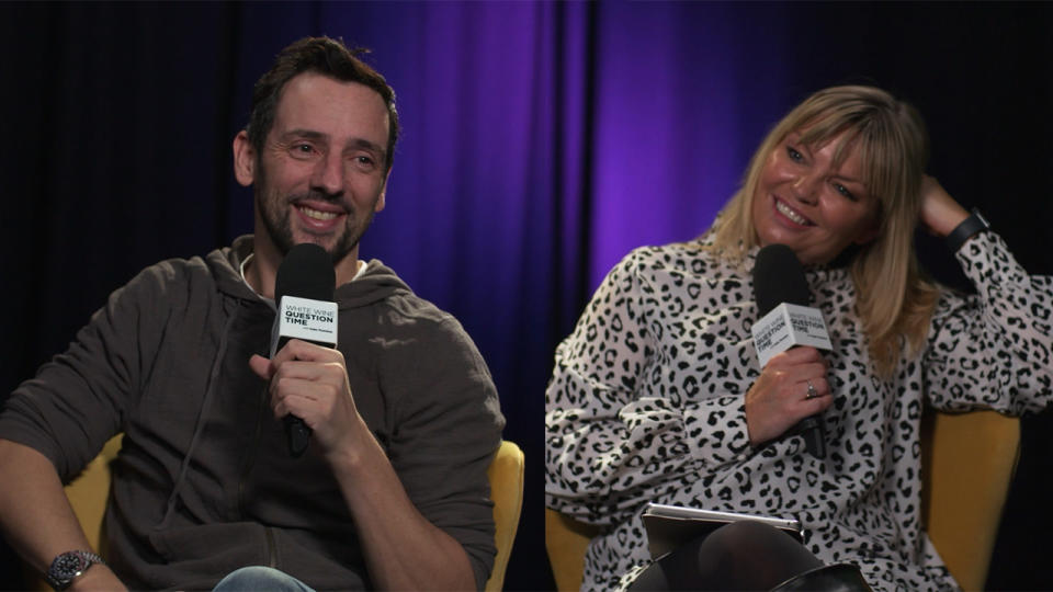 Ralf Little was interviewed by Kate Thornton for Yahoo UK's podcast White Wine Question Time. (White Wine Question Time)