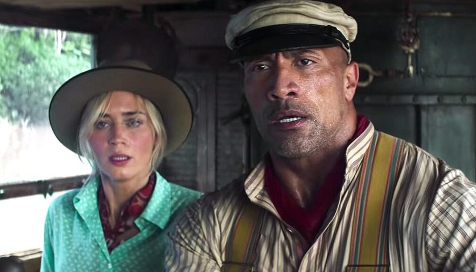 Emily Blunt and Dwayne Johnson Jungle Cruise Trailer