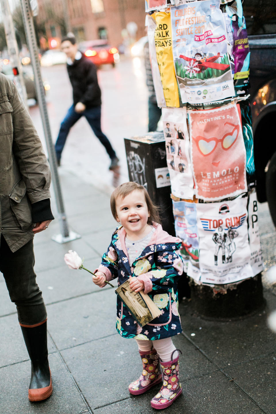 Clearly lovin' it. (Photo: <a href="http://www.stephaniecristalli.com/" target="_blank">Stephanie Cristalli</a>)