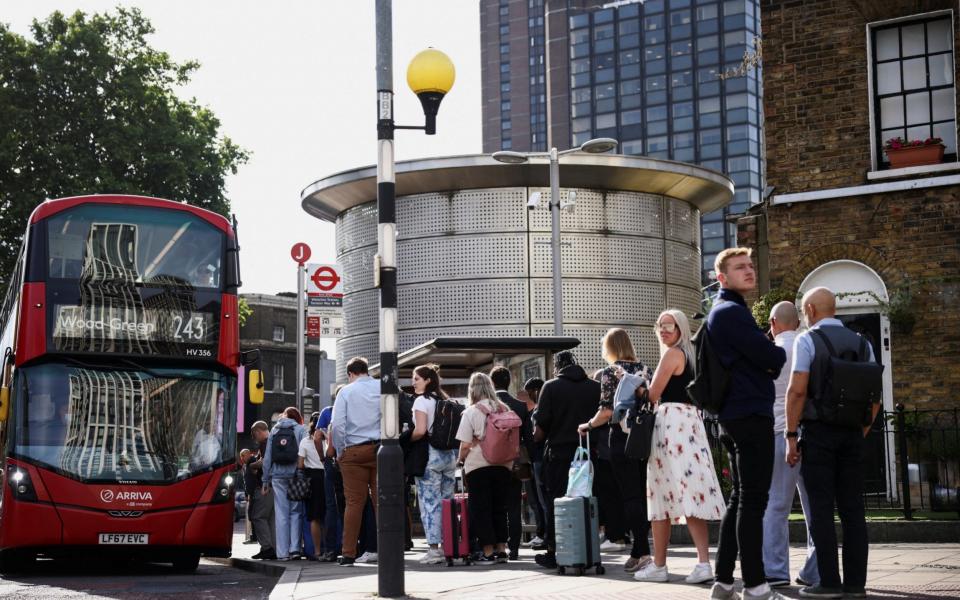 London bus strike Arriva Unite - REUTERS/Henry Nicholls