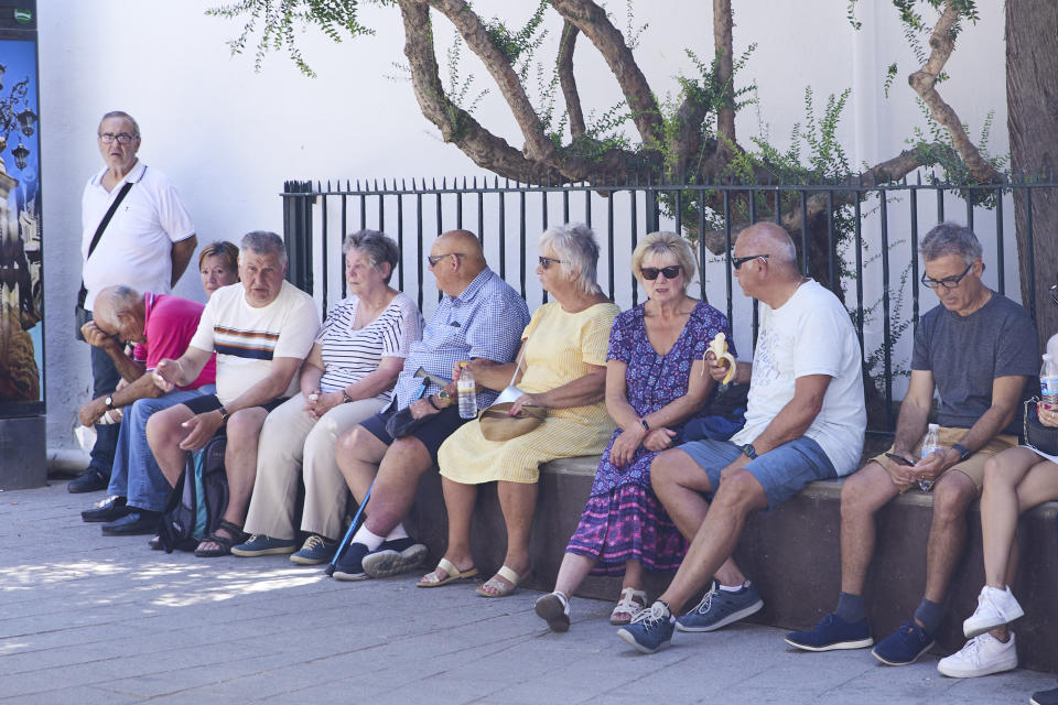 El gasto en pensiones de España es similar al de otros países de la UE. Foto: Joaquin Corchero/Europa Press via Getty Images.