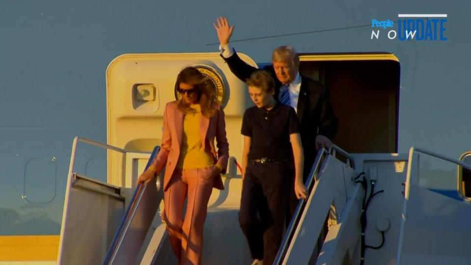 The women claim they slept with Trump in 2006, just after Barron was born