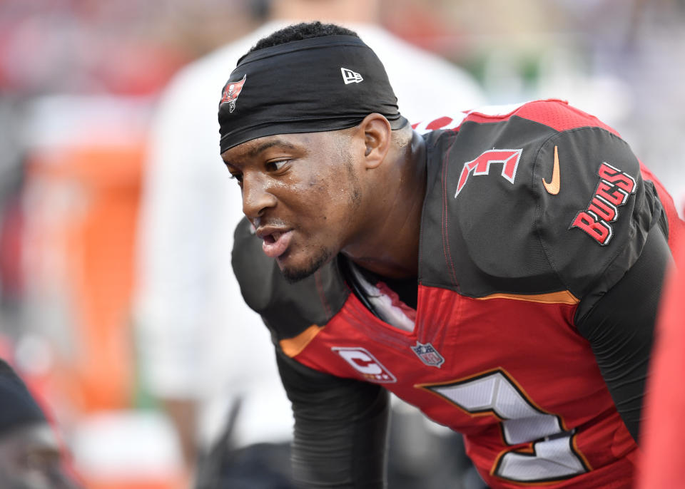 Controversy has followed Jameis Winston from Florida State to the pros, where he reportedly faces a three-game suspension to start the season. (Photo: Icon Sportswire via Getty Images)