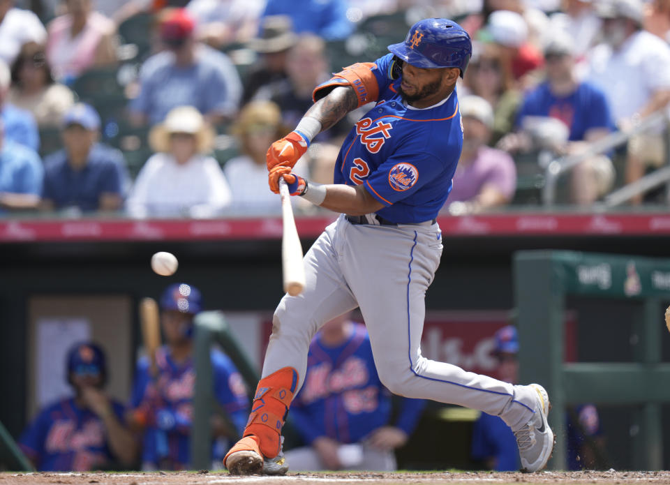 Dominic Smith。（Photo by Mark Brown/Getty Images）