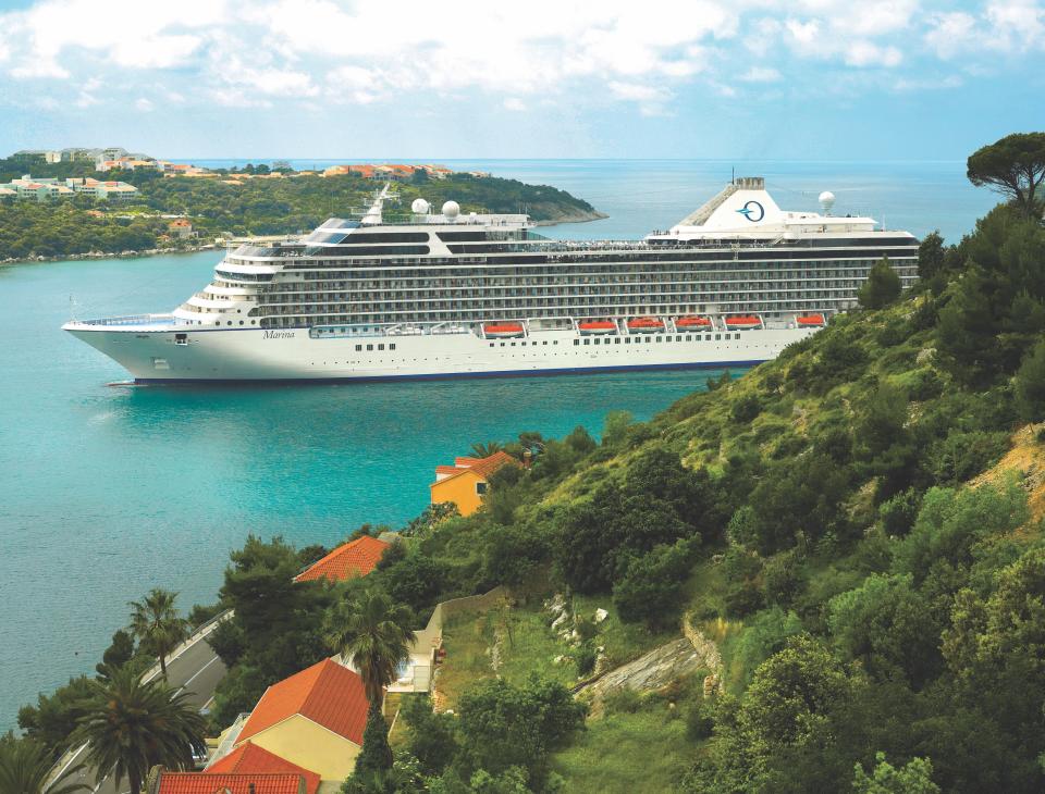 The cruise will take place on Oceania's Marina ship.