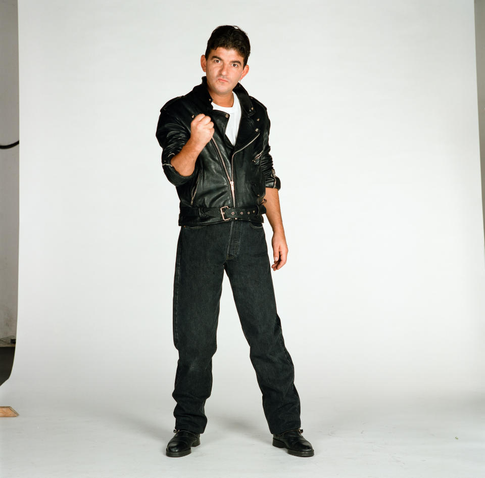 Eastenders star John Altman as Nick Cotton. 16th July 1993. (Photo by Mike Maloney/Mirrorpix/Getty Images)