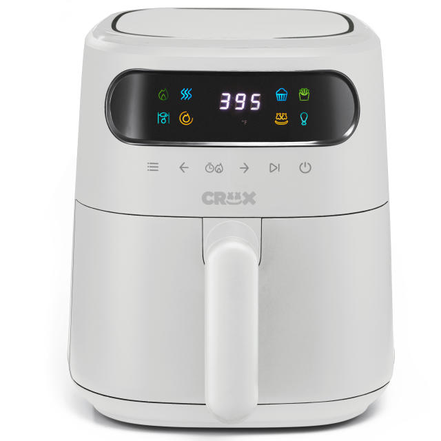 Crux 6 Qt. Digital Air Fryer 1500 Watt - Stainless Steel - Yahoo