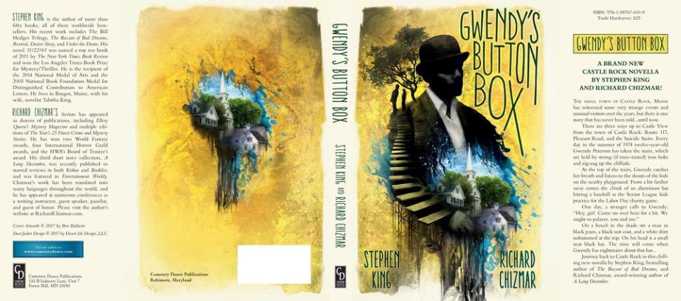 Stephen King, Richard Chizmar's new Castle Rock novella cover reveal