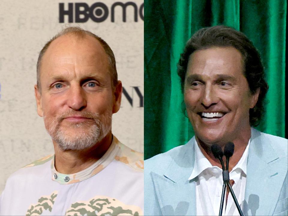 Woody Harrelson and Matthew McConaughey (Getty)