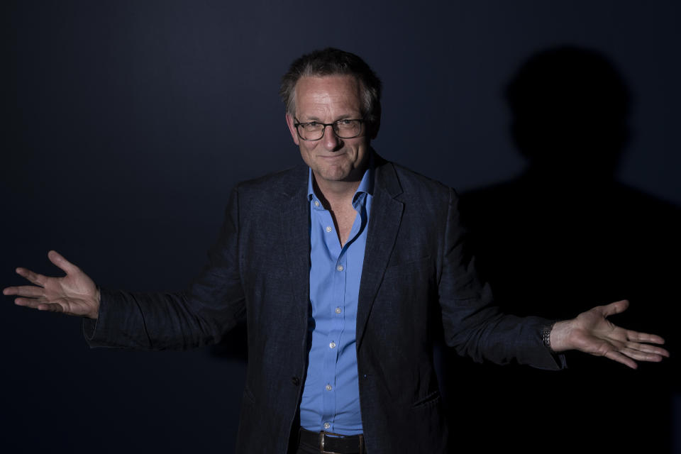 Dr Michael Mosley poses for a photo at the ICC Sydney on September 16, 2019 in Sydney, Australia. The Centenary Institute Oration is part of the 14th World Congress on Inflammation. (Getty Images)