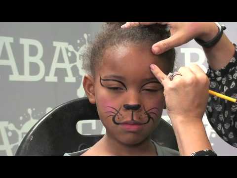 6) Super Fast Kitty Makeup for Kids