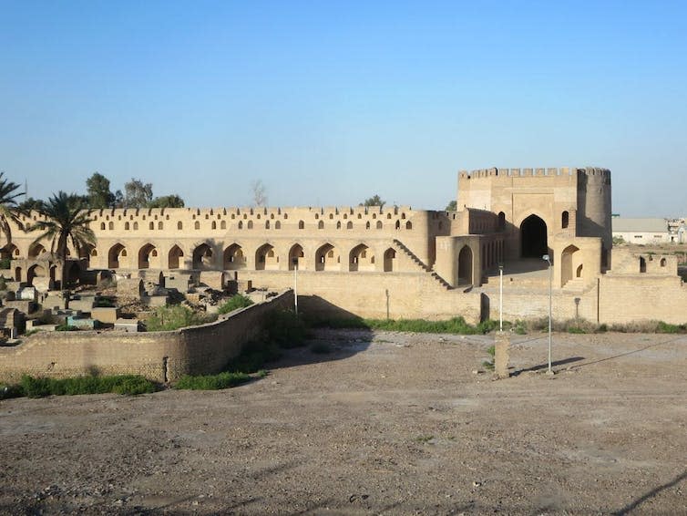 A medieval fortified gate in Iraq.