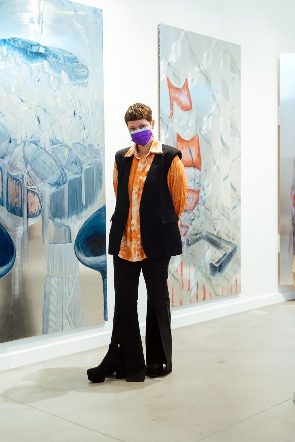 Easy Suiting Was King at Frieze New York