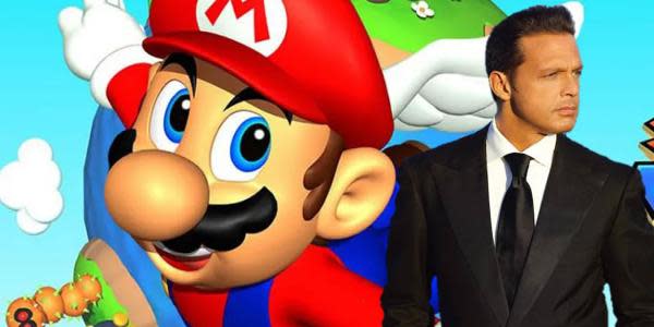 ¡¿Qué?! Éxito de Luis Miguel empata perfecto con tema de Super Mario 64