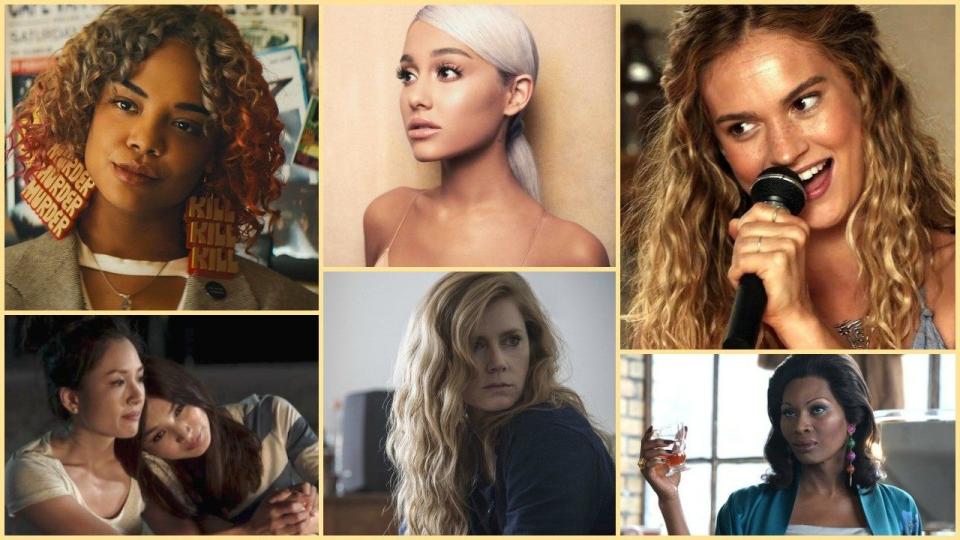 Amid the sun-scorched days of this summer came a refreshing wave of movies, music and TV -- and a crop of truly talented female stars.