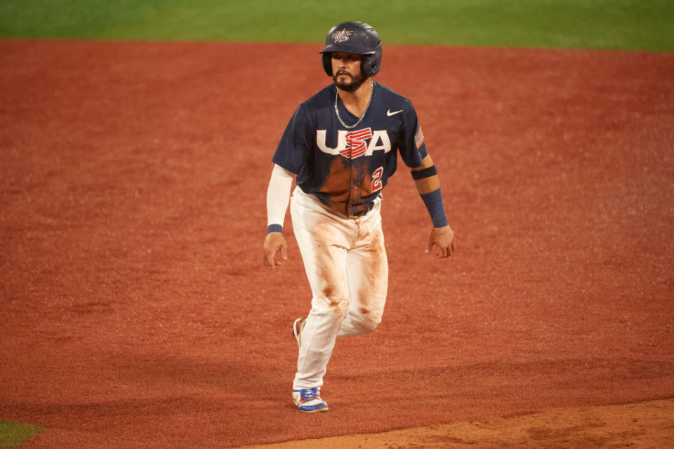 He's now a professional baseball player on the Los Angeles Dodgers.