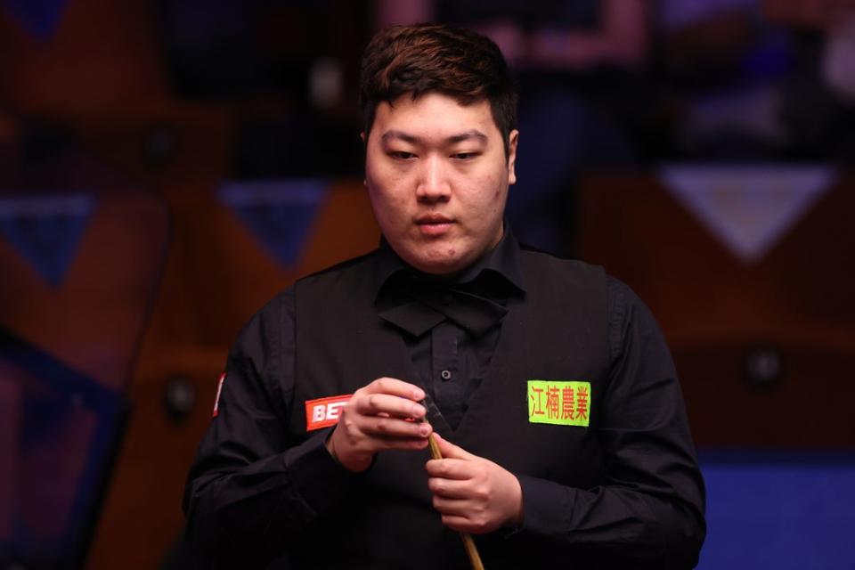 Yan Bingtao won this year’s Masters title in London (George Wood/PA) (PA Archive)