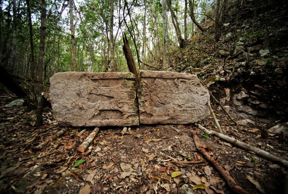 This image is from the southeast complex at the newfound Maya city called Chactún.