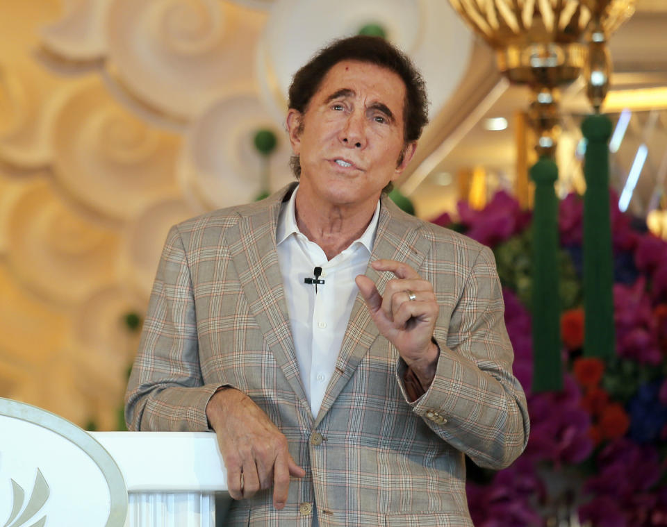 Steve Wynn. Credit: AP Photo/Vincent Yu