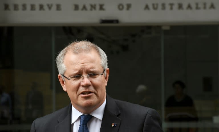 Australia's Treasurer Scott Morrison speaks during a press conference in Sydney, on September 8, 2016