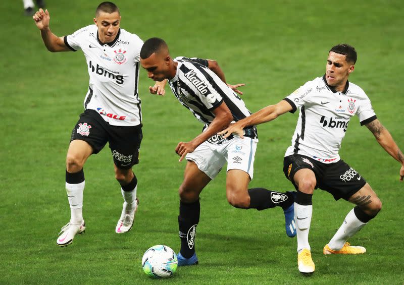 Brasileiro Championship - Corinthians v Santos